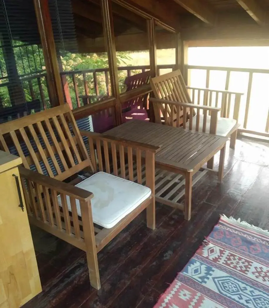 Large terrace